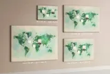 tablica-korek-dekoracyjna-akwarela-mapa-swiata-stan-opakowania-oryginalne