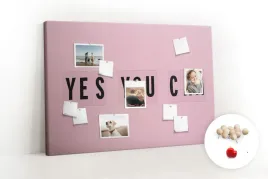 tablica-korek-pinezki-napis-yes-you-can-120x80
