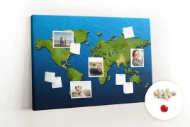 tablica-korek-pinezki-pinezki-mapa-swiata-120x80