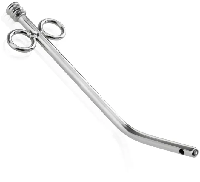 ZAKRZYWIONY DILATOR PENETRATOR MASAŻER CEWKI MOCZOWEJ STAL NIERDZEWNA