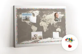 tablica-canvas-na-notatki-brazowa-mapa-swiata