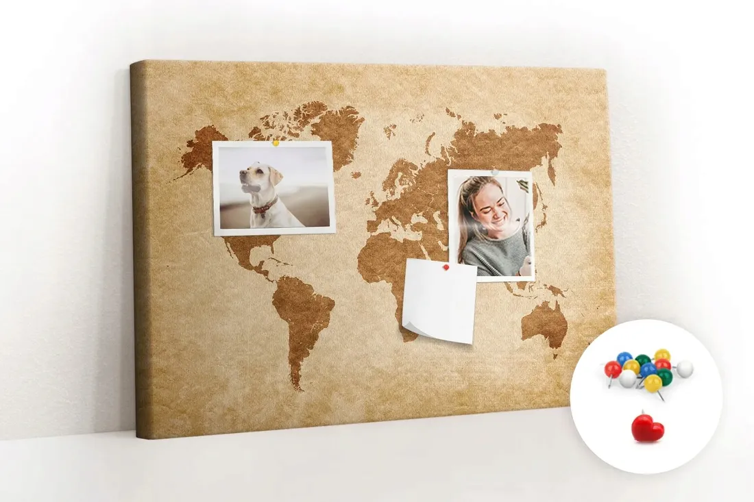 tablica-canvas-na-notatki-mapa-w-starym-stylu