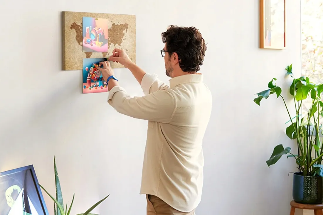 tablica-canvas-na-notatki-mapa-w-starym-stylu