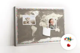 tablica-canvas-na-notatki-brazowa-mapa-swiata