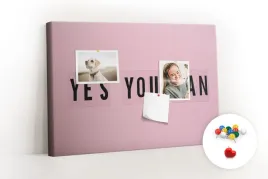 tablica-scienna-korkowa-60x40-napis-yes-you-can
