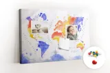 tablica-canvas-na-notatki-akwarela-mapa-swiata