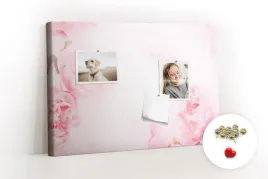 tablica-canvas-na-notatki-kwitnace-kwiaty