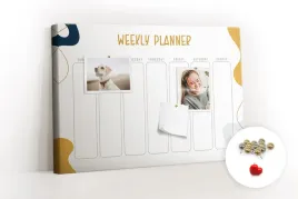tablica-do-przypinania-zdjec-planer-tygodniowy