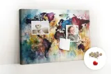 obraz-canvas-tablica-korkowa-akwarelowa-mapa-stan-nowy