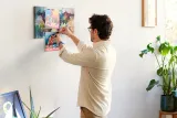 obraz-canvas-tablica-korkowa-akwarelowa-mapa-dlugosc-60-cm