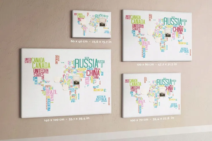 tablica-do-notatek-plotno-korek-mapa-typografia-stan-opakowania-oryginalne