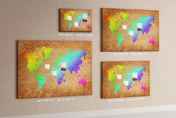 tablica-korkowa-pinezki-gratis-mapa-swiata-stan-opakowania-oryginalne