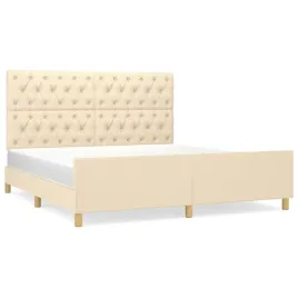 rama-lozka-z-zaglowkiem-kremowa-203x166x118-128-cm