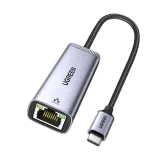 adapter-sieciowy-ugreen-cm483-usb-c-rj45-szary-stan-nowy