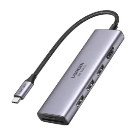 hub-ugreen-cm511-5w1-usb-c-hdmi-3x-usb-3-0-sd-szary
