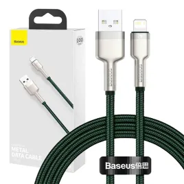 kabel-baseus-cafule-usb-a-lightning-1m-zielony