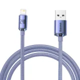 kabel-baseus-crystal-shine-usb-a-lightning-2m-fioletowy-stan-nowy