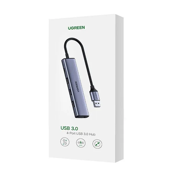 hub-usb-ugreen-cm473-5-portowy-szary-typ-pozostale