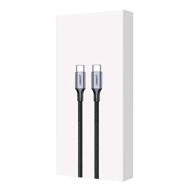 kabel-ugreen-us316-usb-c-usb-c-1m-czarny-kolor-srebrny