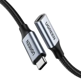 kabel-ugreen-us372-usb-c-usb-c-1m-przedluzacz-czarny