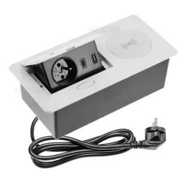 przedluzacz-biurkowy-wpuszczany-1-gniazdo-ladowarka-indukcyjna-2-x-usb