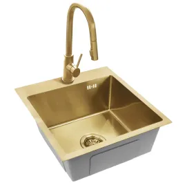 zlewozmywak-z-bateria-rea-leo-40-cm-bateria-fresh-zloto-szczotkowane-zestaw