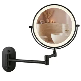 lusterko-kosmetyczne-led-rea-glow-czarne-okragle-powiekszajace-do-makijazu