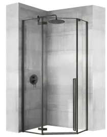 kabina-diamond-black-100x100x195