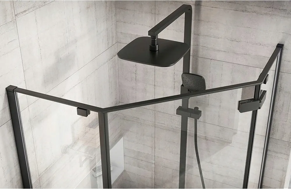 kabina-diamond-black-100x100x195-stan-nowy