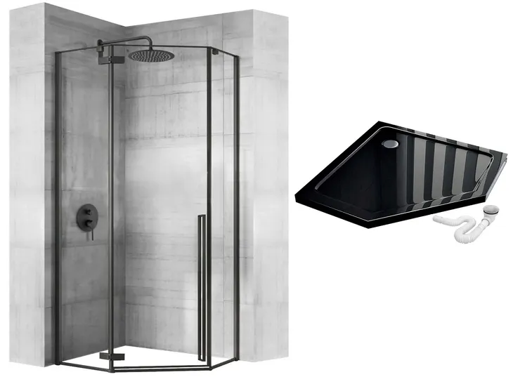 kabina-diamond-black-100x100x195-typ-drzwi-uchylne