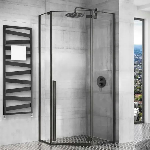 kabina-diamond-black-100x100x195-stan-nowy-wysokosc-calkowita-195-cm