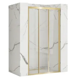 drzwi-prysznicowe-regulowane-alex-120-zloty-szczotkowany-brush-gold-rea