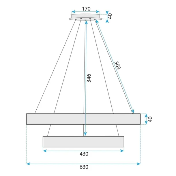 lampa-wiszaca-led-g046-2cp-chrome-zasilanie-sieciowe