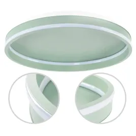 lampa-sufitowa-led-okragla-zielona-plafon-40-cm