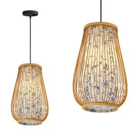 lampa-wiszaca-boho-bambusowa-azurowa-wzor-roslin