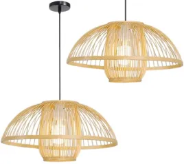 lampa-wiszaca-pleciona-bambus-natural-boho-drewno