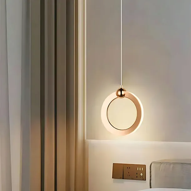 lampa-sufitowa-wiszaca-led-lhj101-1cp-zlota-pomieszczenie-biuro-jadalnia-korytarz-schody-salon-sypialnia