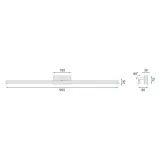 toolight-kinkiet-led-app376-1w-100cm-white-stan-nowy