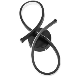 lampa-scienna-kinkiet-led-wstazka-black-czarny