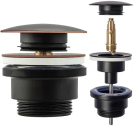 korek-klik-klak-czarny-postarzany-old-black-umywalkowy-uniwersalny-rea