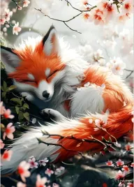 zestaw-haft-diamentowy-mozaika-diamentowa-30x40cm-spiacy-lis