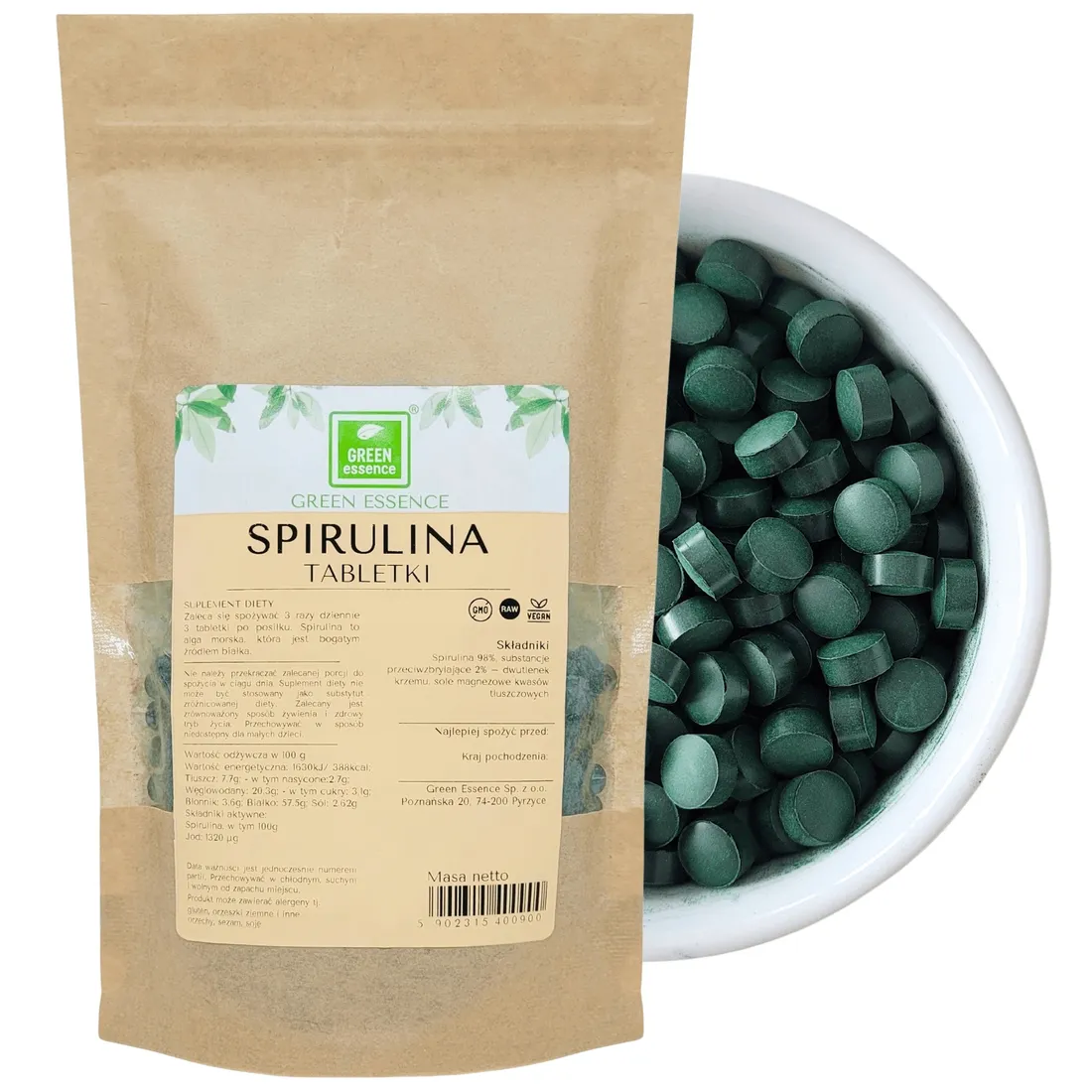 spirulina-tabletki-suplement-diety-250-g