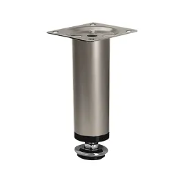 nozka-meblowa-bd-10-z-regulacja-satyna-mat-100-mm-10-mm