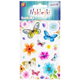 naklejki-wiosenne-mix-wzorow-nk-8931-motyle-kwiaty
