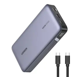 powerbank-ugreen-pb205-25000mah-145w-usb-2xusb-c-szary