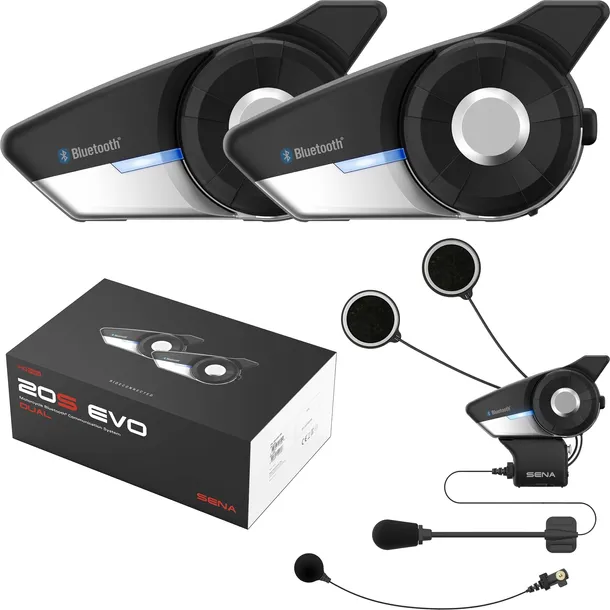 SENA 20S Evo Interkom Motocyklowy Bluetooth 2 kask