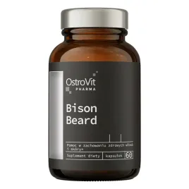 ostrovit-bison-beard-60-kaps-wlosy-skora-biotyna-cynk-skrzyp-11-skladnikow