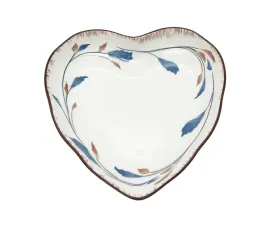 talerz-ceramiczny-serce-228cm-ecru-brazowo-niebieskie-liscie-155844