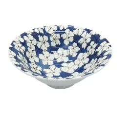 miska-ceramiczna-na-makaron-258cm-niebieska-w-biale-kwiaty-157411