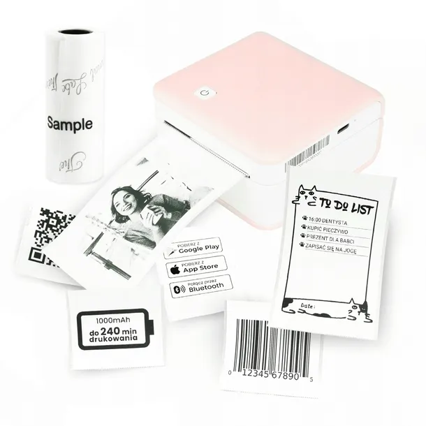 mini-drukarka-termiczna-phomemo-m02-pro-do-etykiet-samoprzylepnych-304-dpi-model-m02pro-pink-stan-nowy